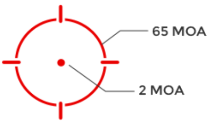 Holosun AEMS 211301 Advanced Enclosed Micro Sight – Red Reticle | Holosun