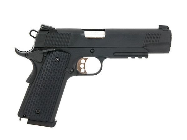 Army Armament R28 Full Metal 1911 Warrior Gas Blowback Pistol – Black