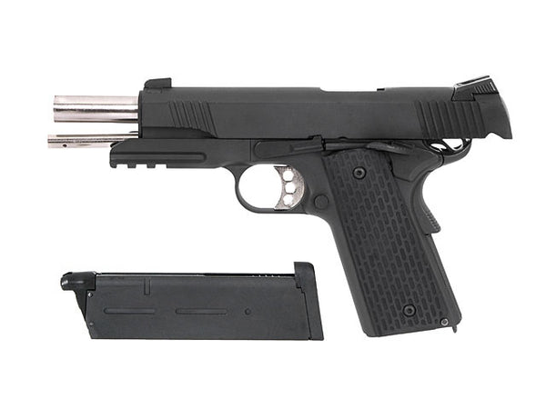 Army Armament R28 Full Metal 1911 Warrior Gas Blowback Pistol – Black