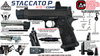 Army Armament Deluxe Ver. Licensed Staccato P Comp 2011 Airsoft Gas Blowback Pistol