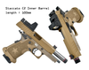 Army Armament Deluxe Ver. Licensed Staccato C2 2011 Airsoft Gas Blowback Pistol - FDE