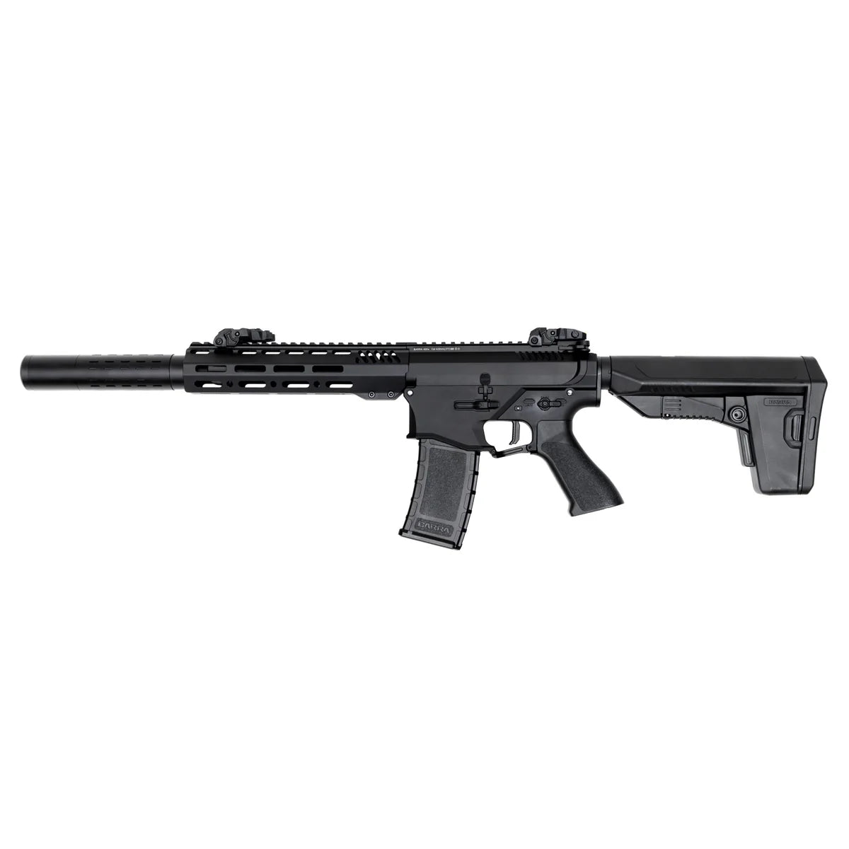 Barra 400E Metal Gen 2 Electric Metal BB Rifle – Black, Battery & Charger Bundle | Barra