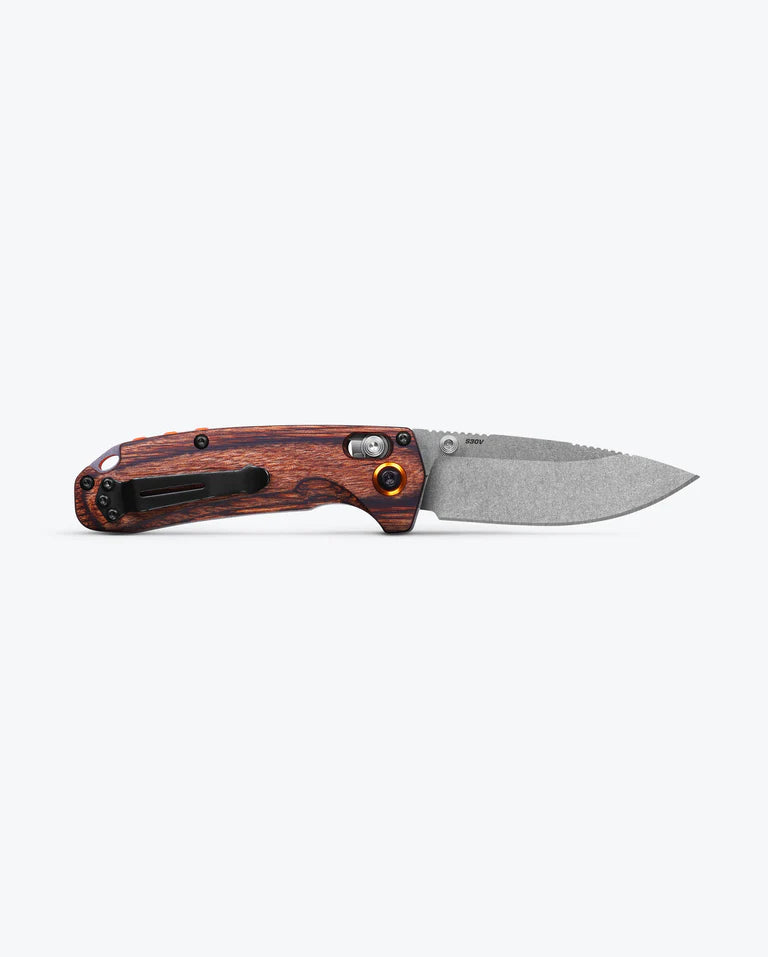 Benchmade North Fork Hunting Folding Knife – Wood Handle, CPM-S30V, BM15032 | Benchmade USA