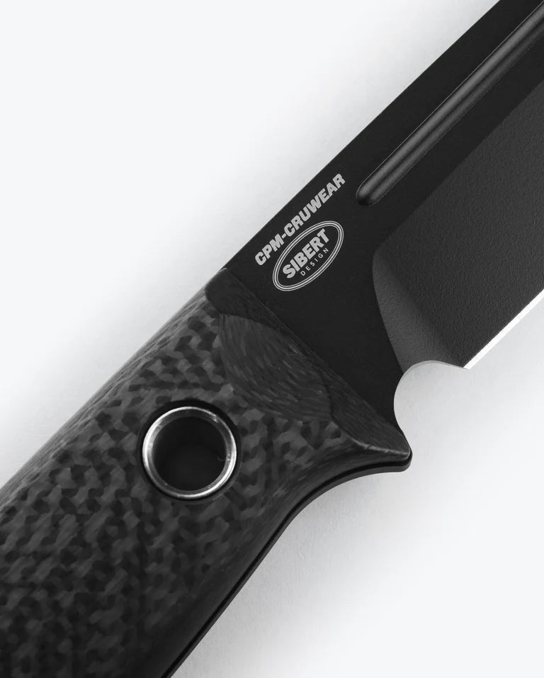 Benchmade 163BK Bushcrafter 2024 Fixed Blade Knife w/ Carbon Fiber Handle & CPM Cruwear Blade | Benchmade USA