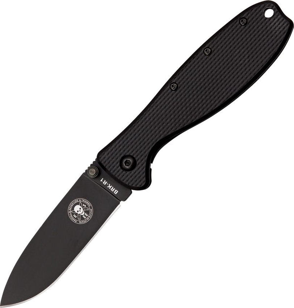 ESEE x BRK Zancudo Framelock Folding Knife – Black D2 Blade w/  Black Handle | ESEE