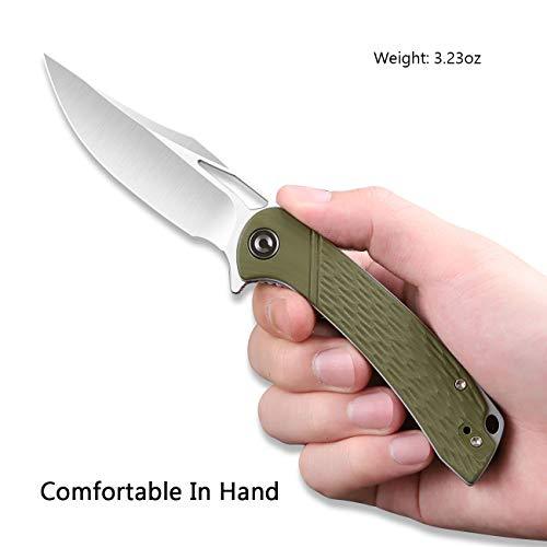 Civivi 2005A Dogma Flipper Folding Knife – D2 Blade w/ OD Green G10 Handle | Civivi Knives