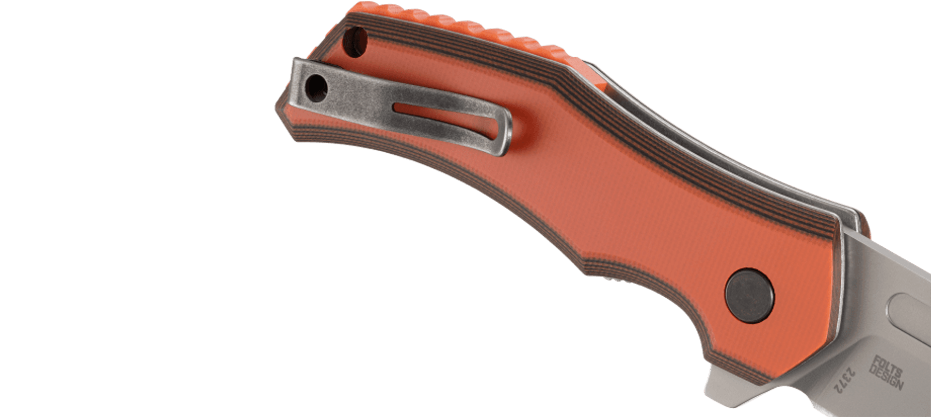 CRKT 2372 Fawkes Assisted Folding Knife – Orange | CRKT