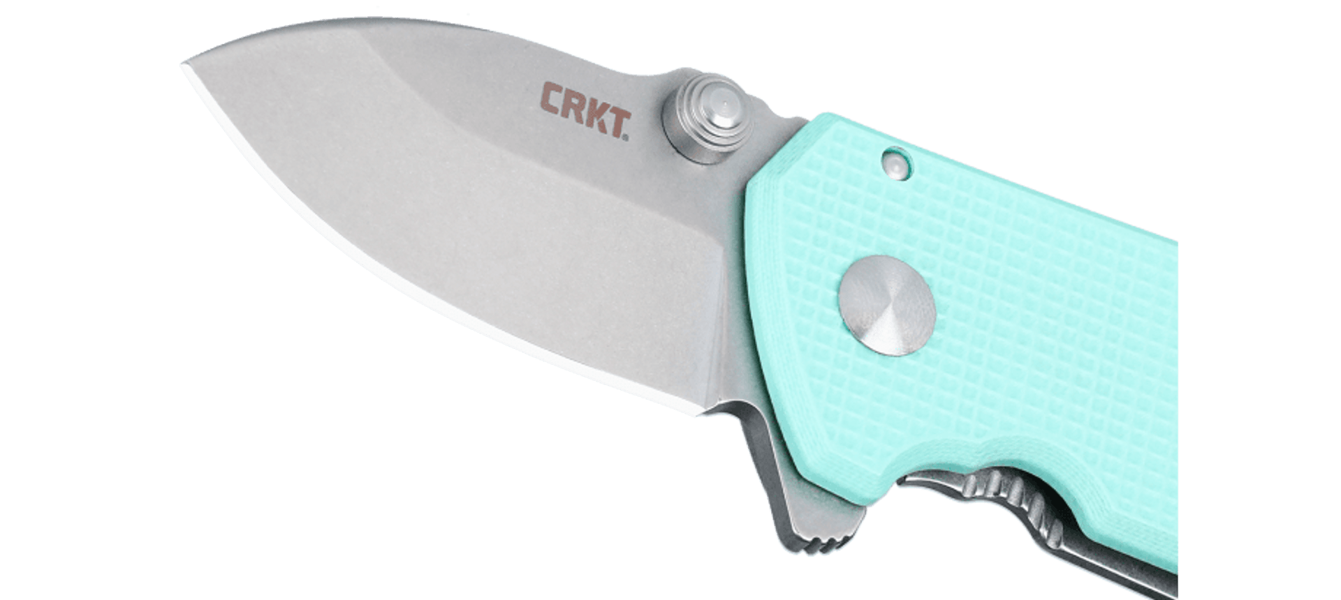 CRKT 2485B Squid Compact Folding Knife – D2 Steel w/ Blue Handle | CRKT