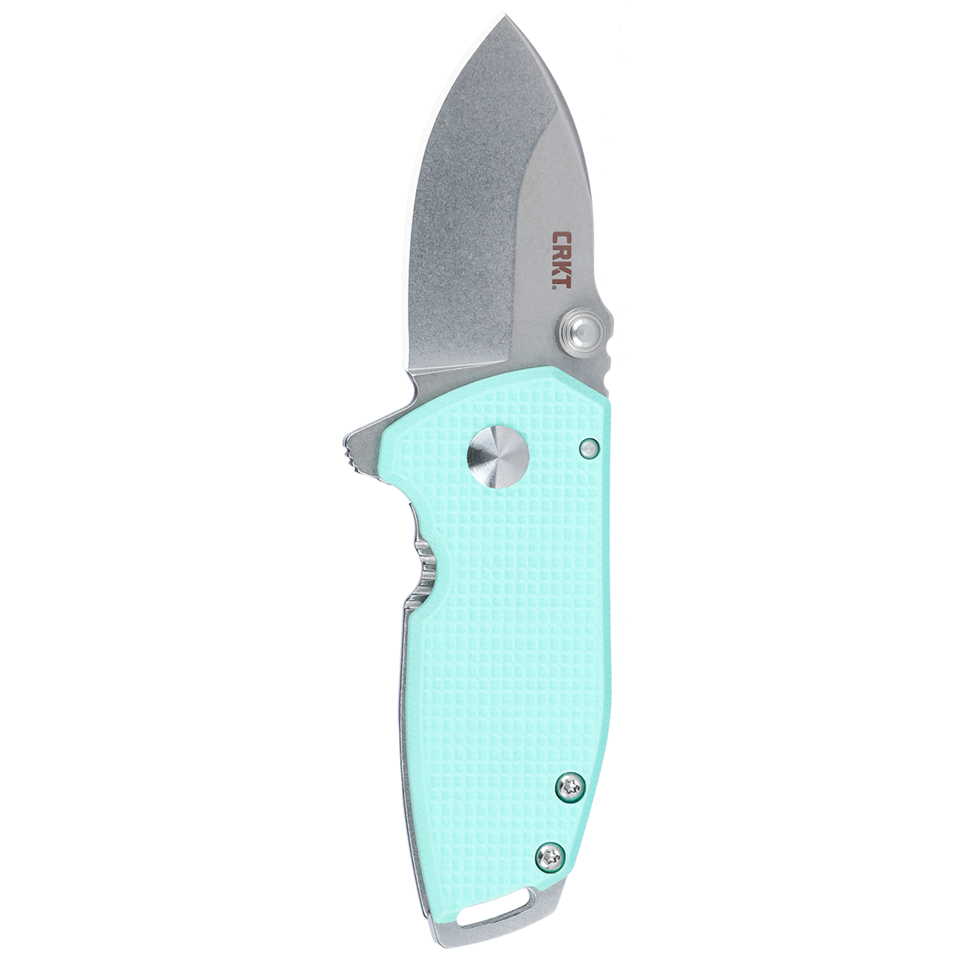 CRKT 2485B Squid Compact Folding Knife – D2 Steel w/ Blue Handle | CRKT