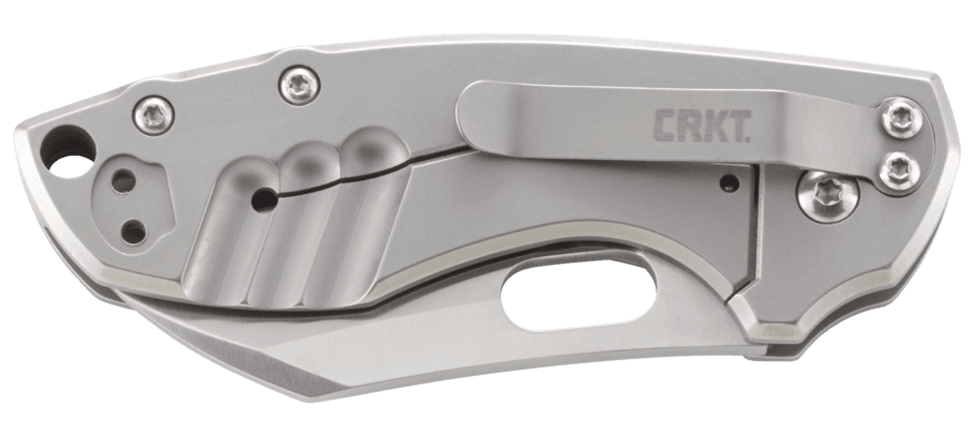 CRKT 5311 Pilar Frame Lock Folding Knife – Silver | CRKT