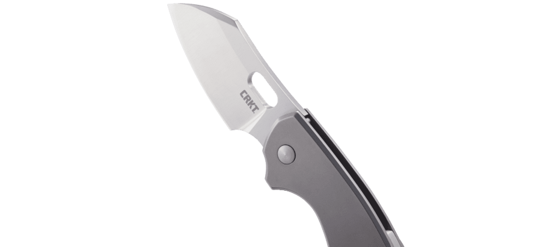 CRKT 5311 Pilar Frame Lock Folding Knife – Silver | CRKT