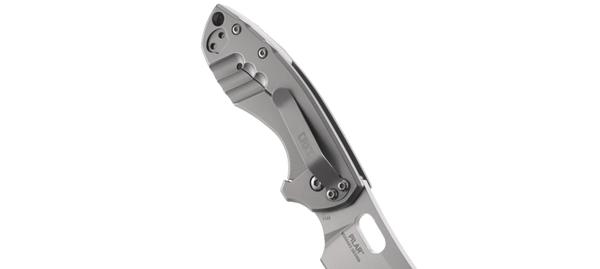 CRKT 5311 Pilar Frame Lock Folding Knife – Silver | CRKT