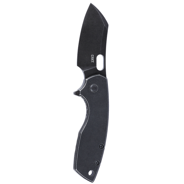 CRKT 5315KS Large Pilar Frame Lock Folding Knife – Black Stonewash | CRKT