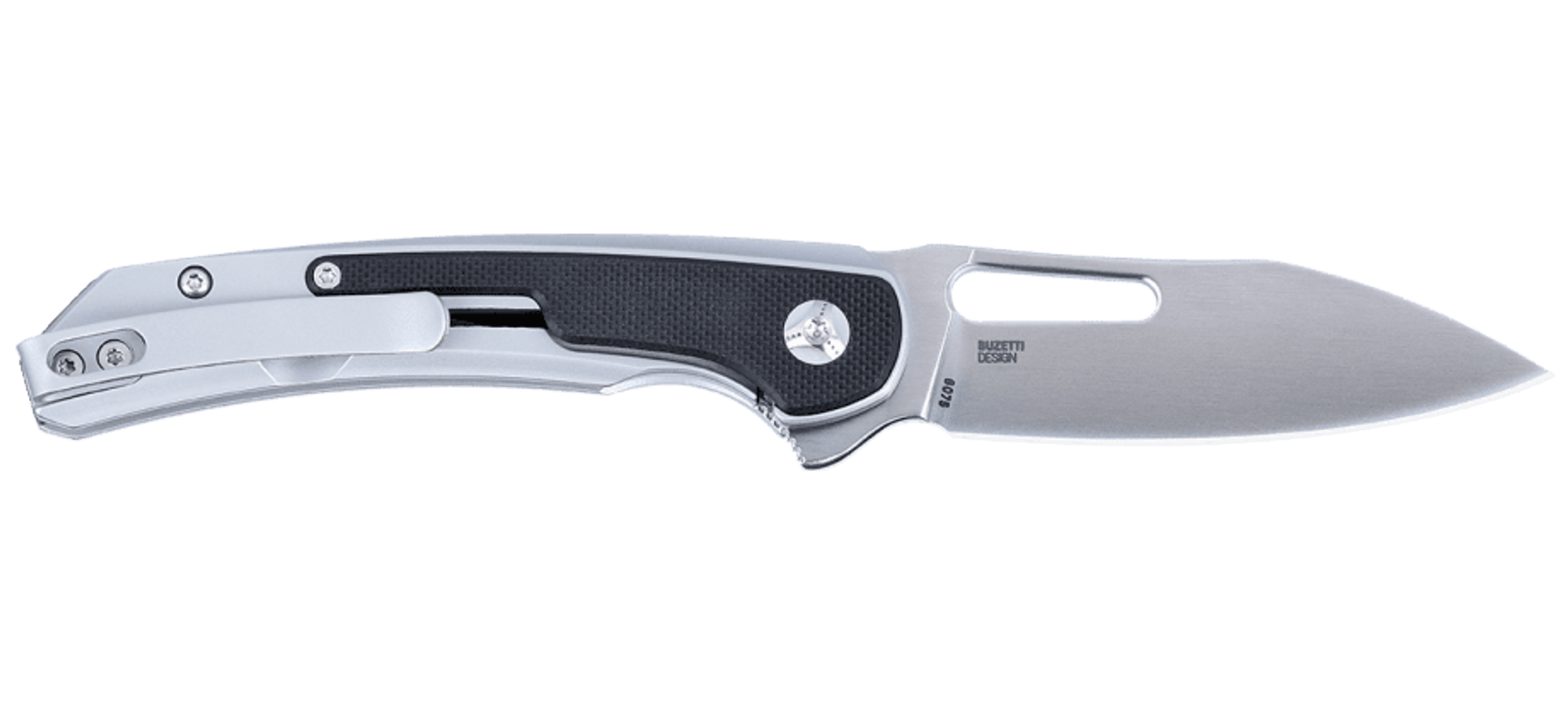 CRKT 6075 Padawan Frame Lock Folding Knife – Black & Silver | CRKT