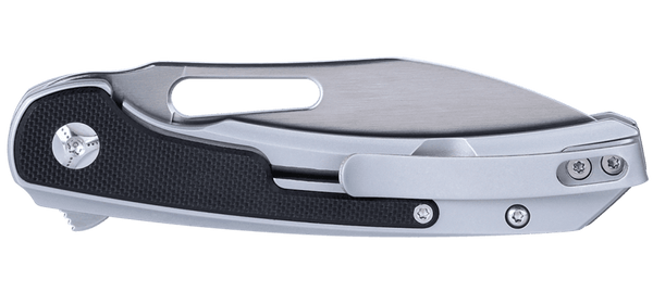 CRKT 6075 Padawan Frame Lock Folding Knife – Black & Silver | CRKT