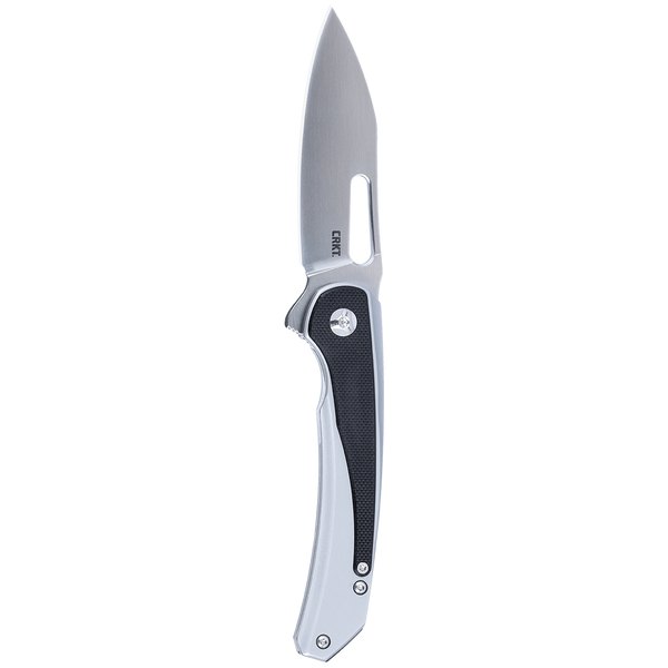 CRKT 6075 Padawan Frame Lock Folding Knife – Black & Silver | CRKT