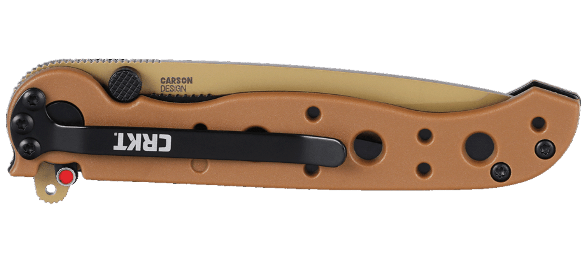 CRKT M16-10DZ D2 Tanto Folding Knife w/ Veff Serration – Desert Tan | CRKT