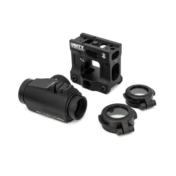 Evolution Gear T2 Style Red Dot Sight w/ FAST Micro Mount – Black | Evolution Gear