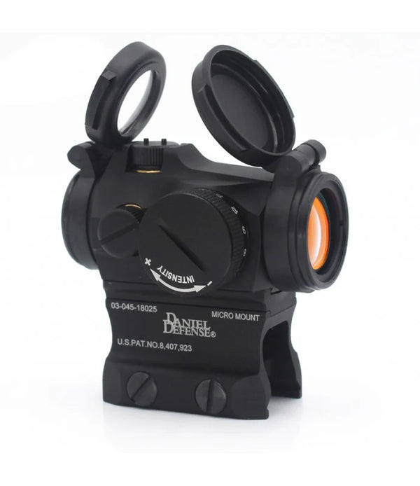 Evolution Gear T2 Red Dot Sight w/ DD Riser Mount – Black | Evolution Gear