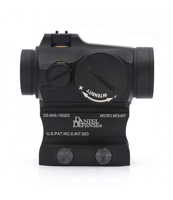 Evolution Gear T2 Red Dot Sight w/ DD Riser Mount – Black | Evolution Gear