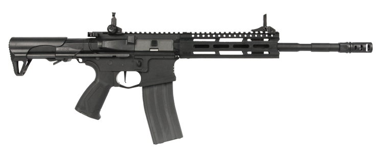 G&G CM16 Raider L 2.0E Airsoft AEG Rifle – Black | G&G