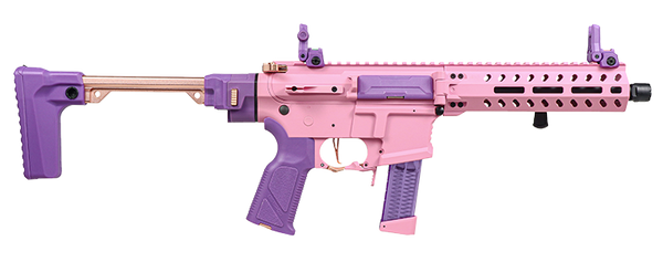 G&G FAR-9 Compact Tri-Fold PCC Airsoft AEG Rifle – Pink | G&G