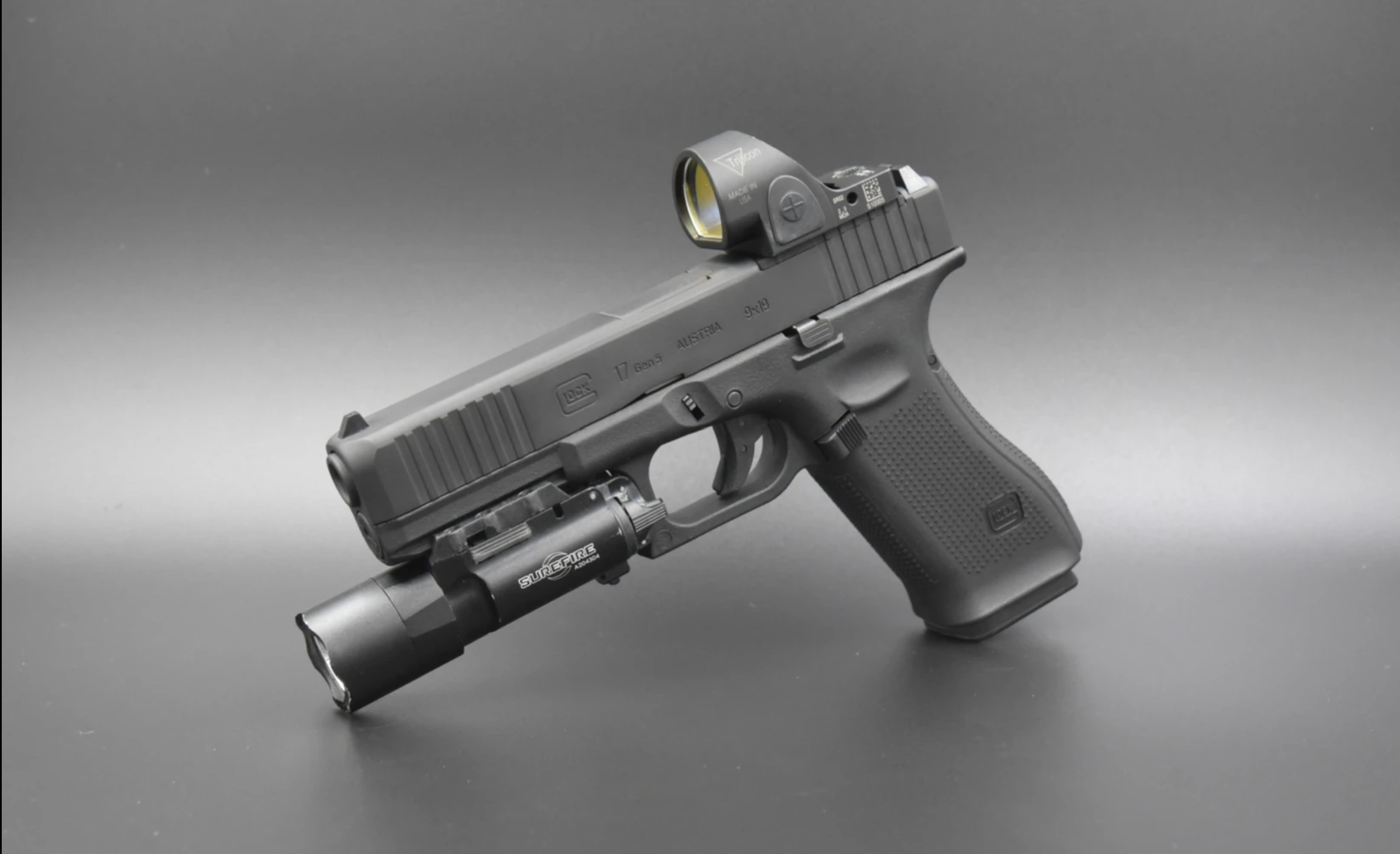 GHK Glock 17 Gen 5 MOS Gas Blowback Airsoft Pistol | GHK