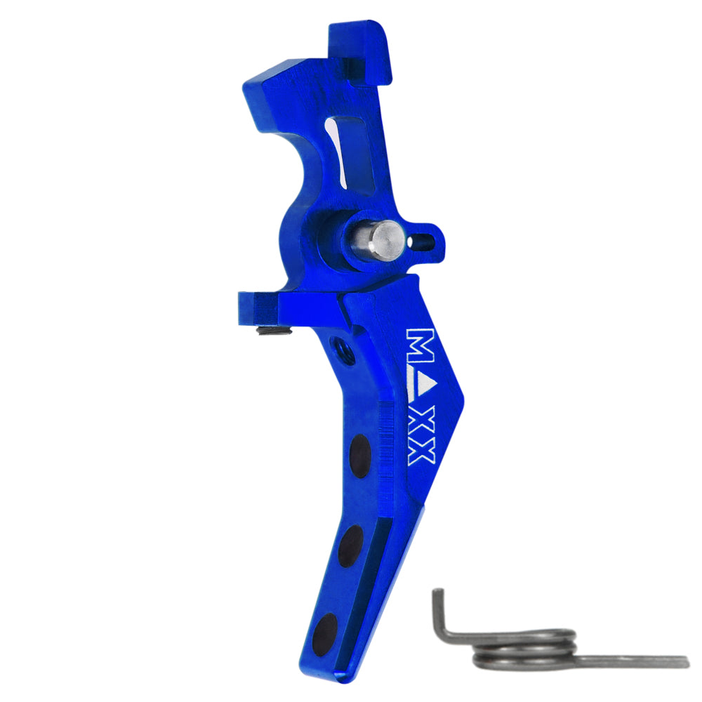 Maxx CNC Aluminum Advanced Speed Trigger – Style B Blue | Maxx