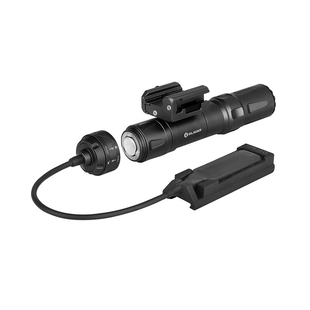 Olight Odin 2000 Lumen Picatinny Rail Mounted Military Flashlight – Black | Olight