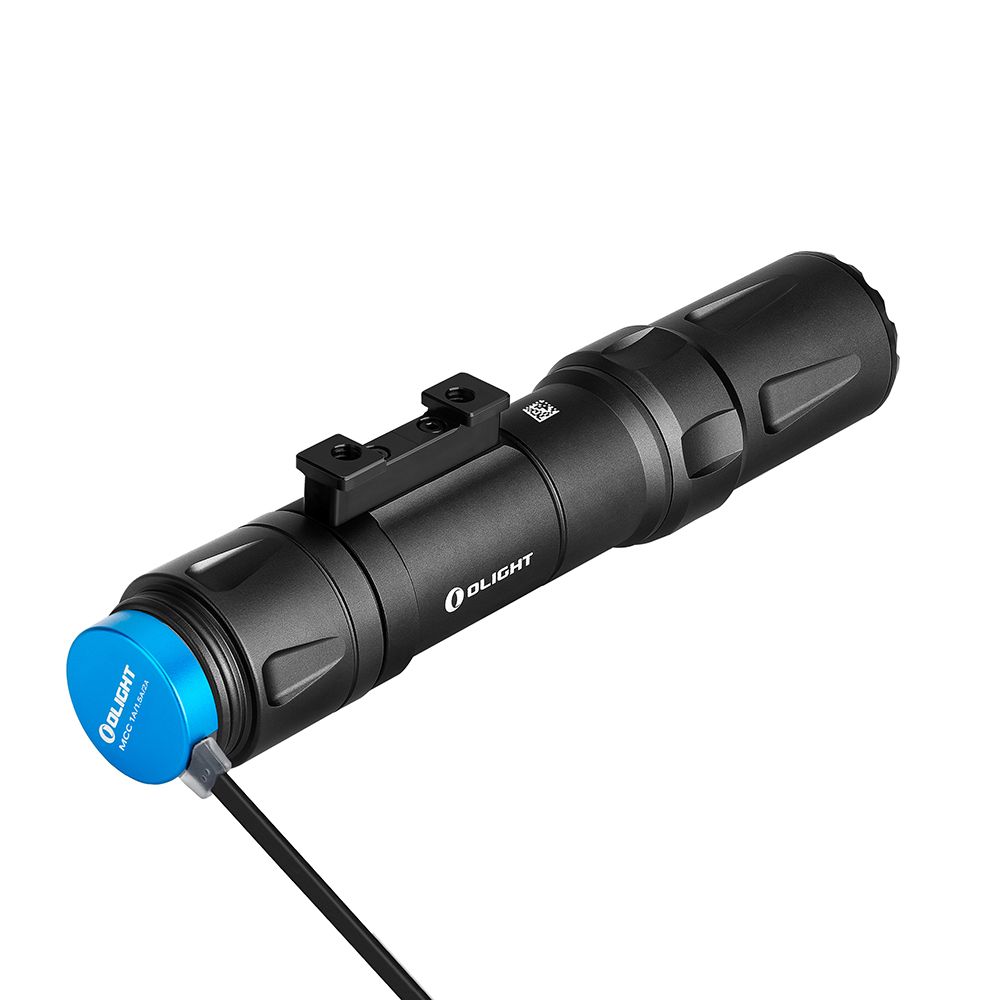 Olight Odin 2000 Lumen Picatinny Rail Mounted Military Flashlight – Black | Olight