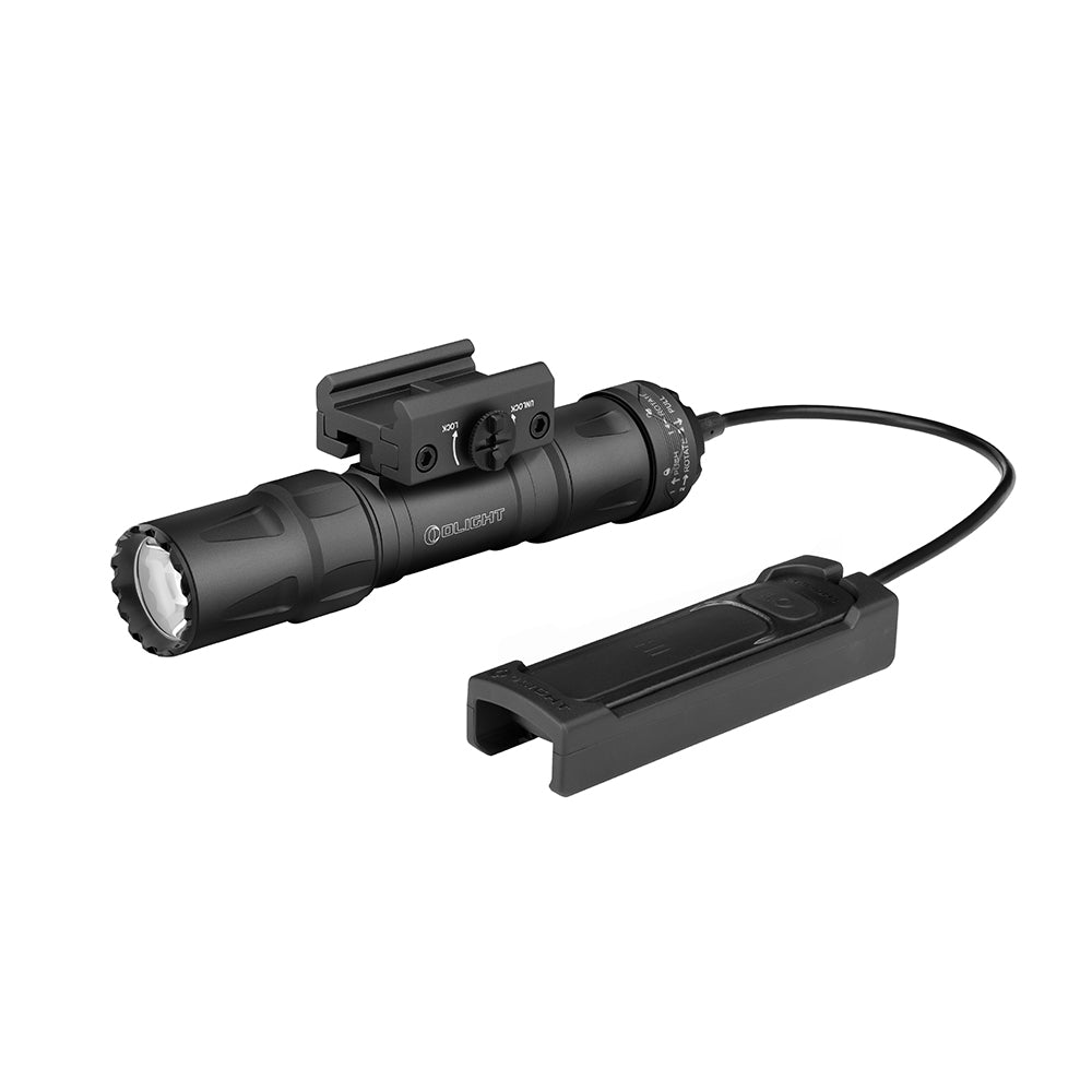 Olight Odin S 1500 Lumens Picatinny Rail Mounted Tactical Flashlight – Black | Olight