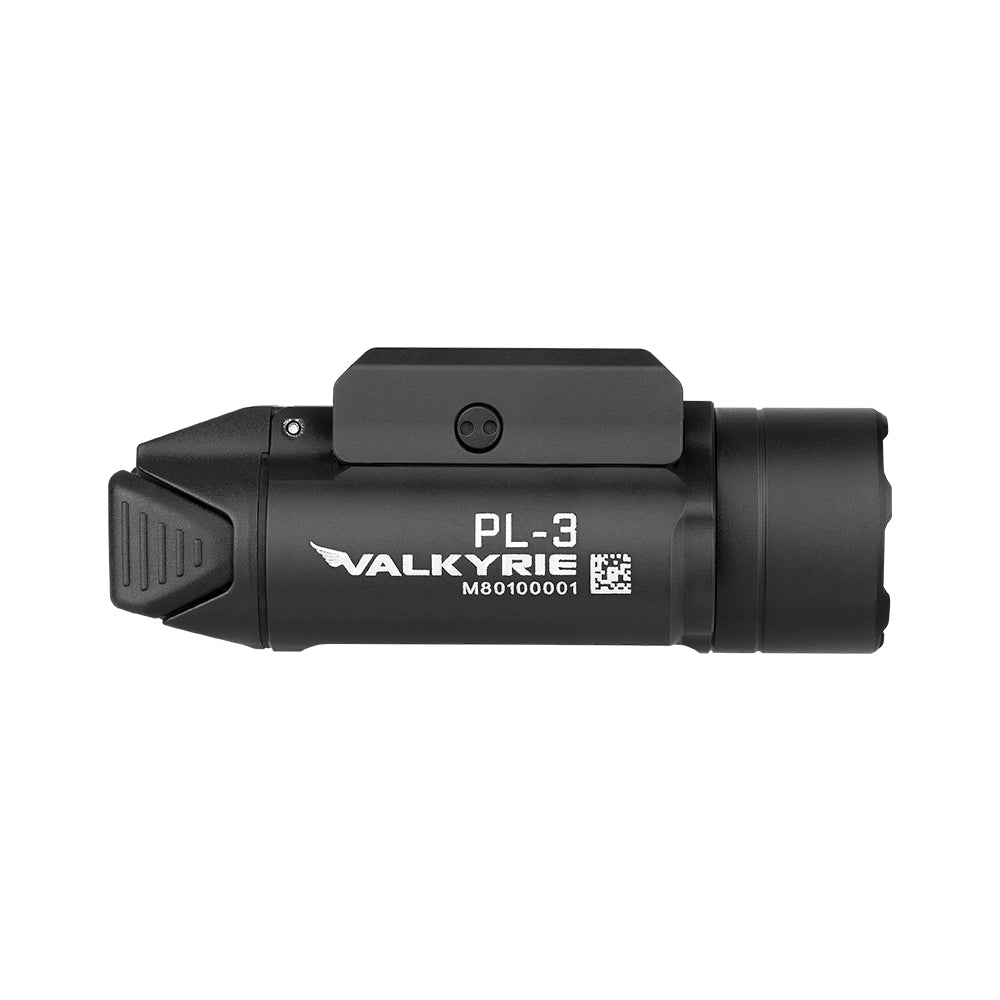 Olight PL-3 Valkyrie Rail Mount 1300 Lumens Pistol Flashlight – Black | Olight