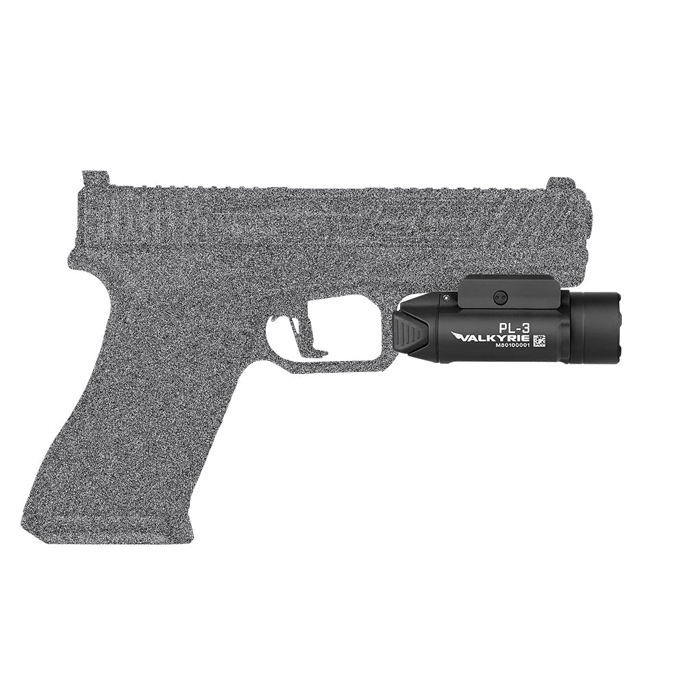 Olight PL-3 Valkyrie Rail Mount 1300 Lumens Pistol Flashlight – Black | Olight