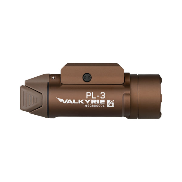 Olight PL-3 Valkyrie Rail Mount 1300 Lumens Pistol Flashlight – Desert Tan | Olight