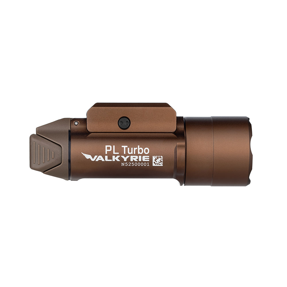 Olight PL Turbo Tactical Pistol Flashlight w/ Spotlight and Floodlight – Desert Tan 800 Lumens | Olight