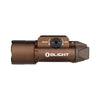 Olight PL Turbo Tactical Pistol Flashlight w/ Spotlight and Floodlight – Desert Tan 800 Lumens | Olight