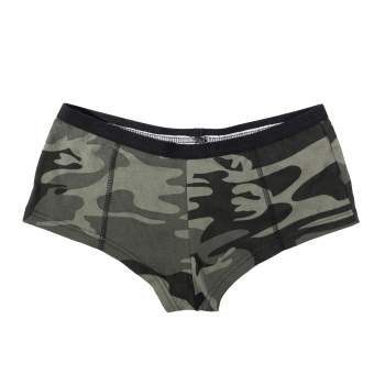 Black Camo "Booty Camp" Booty Shorts | Rothco