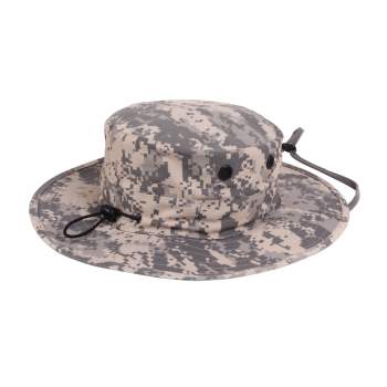 Adjustable Camo Boonie Hat – ACU Digital Camo | Rothco