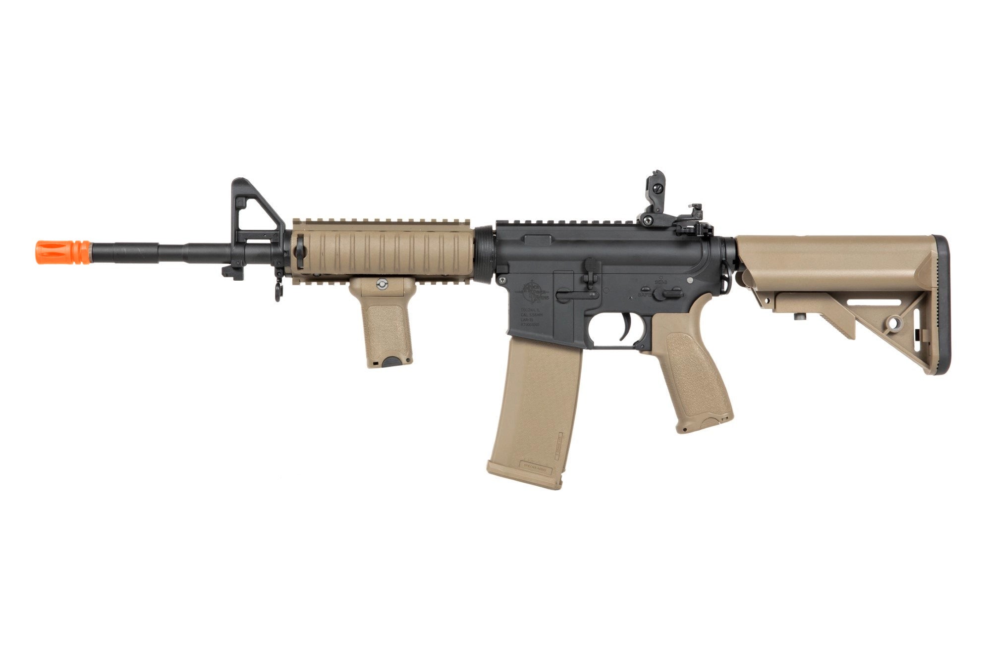 Specna Arms RRA SA-E03 EDGE M4 Carbine Airsoft Rifle – Tan/Black | Specna Arms