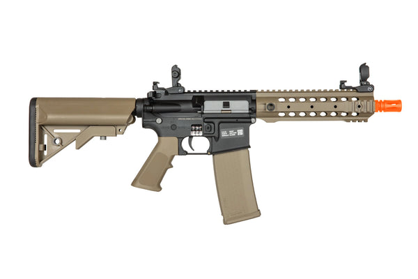 Specna Arms Flex F-01 Airsoft AEG Rifle w/ Gate X-ASR Mosfet – Half Tan | Specna Arms