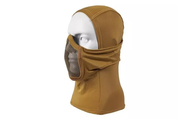 Specna Arms Thermoactive Balaclava w/ Mesh Mouthguard – Coyote Brown