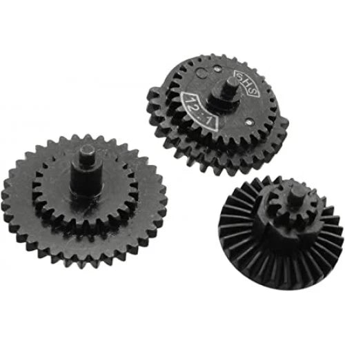 SHS 12:1 Ultra High Speed CNC Hardened Steel Gear Set | SHS