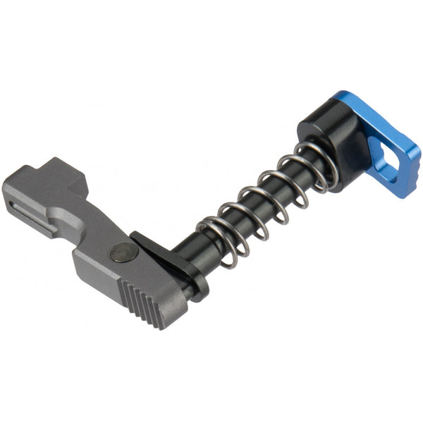 SHS CNC Machined Lightweight Ambidextrous Magazine Release for M4/M16 Series AEG - Blue