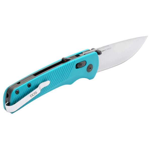 SOG Flash AT Assisted Folding Knife – Petrol Green w/ D2 Steel | SOG Knives