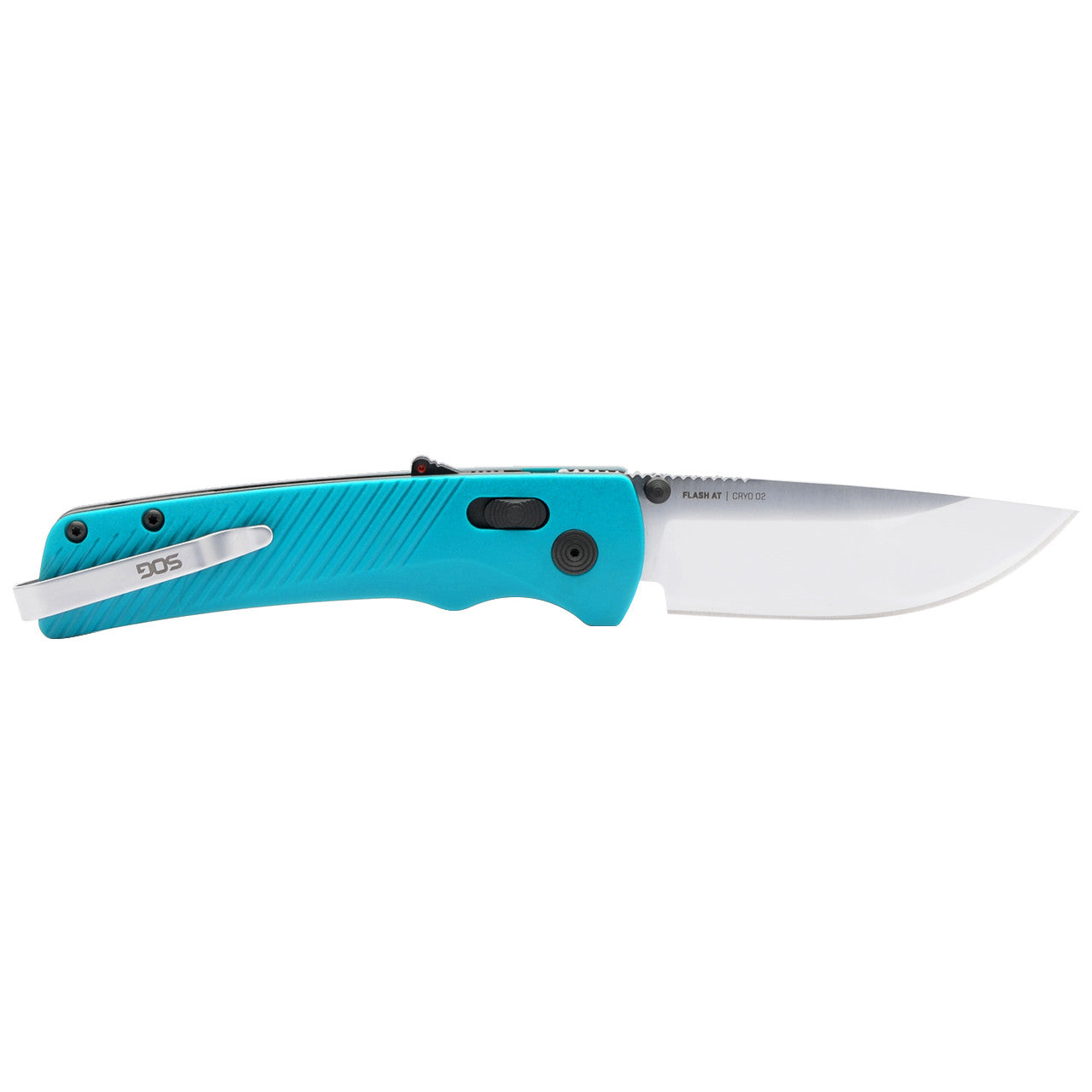 SOG Flash AT Assisted Folding Knife – Petrol Green w/ D2 Steel | SOG Knives