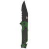 SOG Escape ATK 2.0 Assisted Rescue Folding Knife – Green/Black | SOG Knives