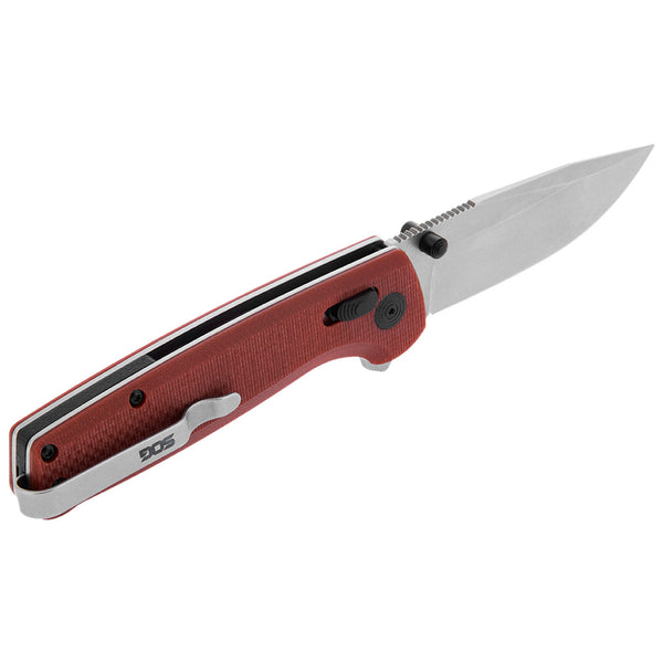 SOG Terminus XR Folding Knife – Crimson w/ D2 Steel | SOG Knives