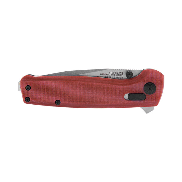 SOG Terminus XR Folding Knife – Crimson w/ D2 Steel | SOG Knives