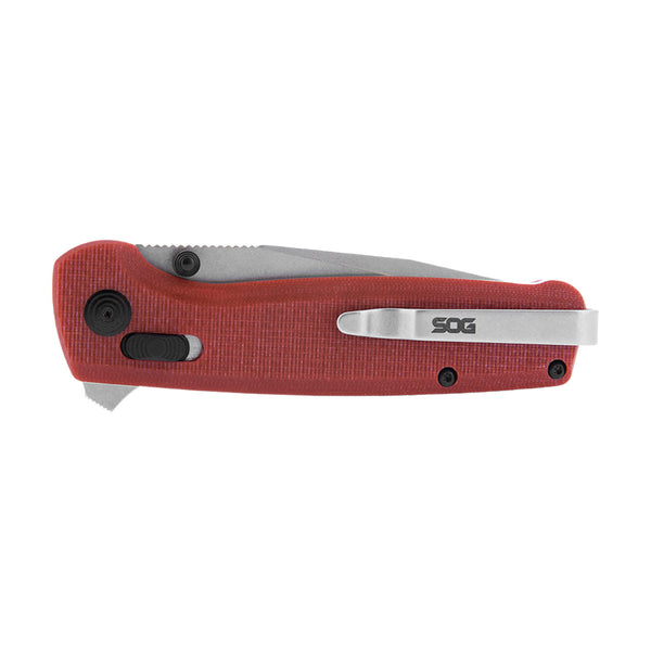 SOG Terminus XR Folding Knife – Crimson w/ D2 Steel | SOG Knives