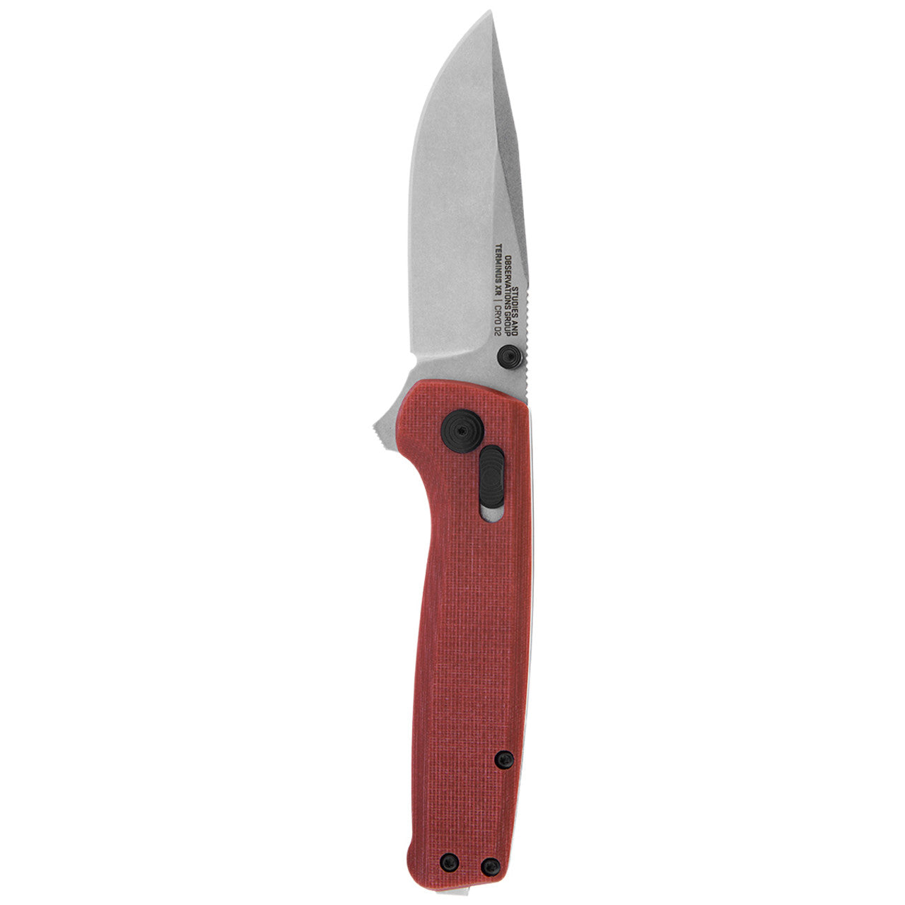 SOG Terminus XR Folding Knife – Crimson w/ D2 Steel | SOG Knives